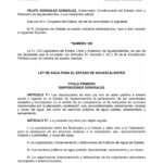 Requisitos para Contratar el Servicio de Agua en Aguascalientes