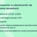 Requisitos para la Declaración Anual de Impuestos: Una Guía Sencilla
